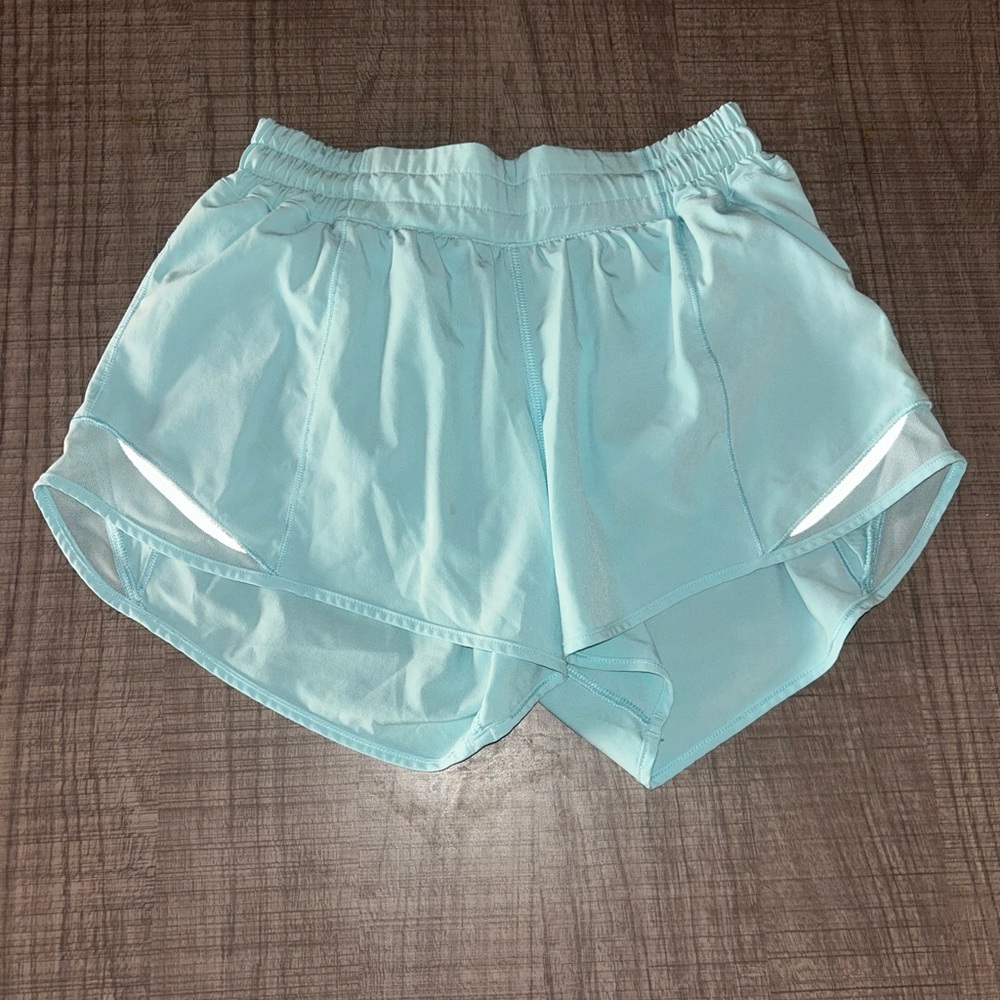 Blue lululemon shorts
